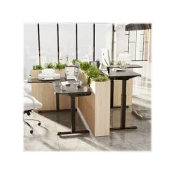 Eureka Ergonomic 30"-48"H L-Shaped Adjustable Standing Desk, Black (ED1874-BK) -Office Supplies Shop 00E26669 8E72 43BC AD30CF6635EE9BD9 sc7