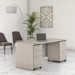 Bush Business Furniture Studio C 3 Drawer Mobile File Cabinet, Sand Oak (SCF216SOSU) -Office Supplies Shop 10A03E72 E8C7 4D9D 992E4E6E90D18002 sc7