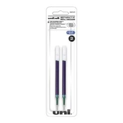 Uni-ball 207 Impact RT Gel-Ink Pen Refill, Bold Tip, Blue Ink, 2/Pack (65874PP)