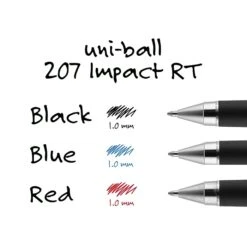 Uni-ball 207 Impact RT Gel-Ink Pen Refill, Bold Tip, Blue Ink, 2/Pack (65874PP) -Office Supplies Shop 268805AB FBC0 4FF5 81E7864887C8B973 sc7