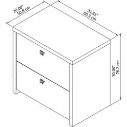 Office By Kathy Ireland® Echo 2-Drawer Lateral File Cabinet, Letter/Legal, Gray Sand, 32" (KI60202-03) -Office Supplies Shop 3112B8DD 5FD5 48B1 933A3125CA7383F4 sc7