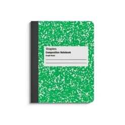 Staples Composition Notebook, 7.5" X 9.75", Graph Ruled, 80 Sheets, Black/White (ST55072) -Office Supplies Shop 328D503D CEC3 4D69 B9B1F8227F39CC9C sc7