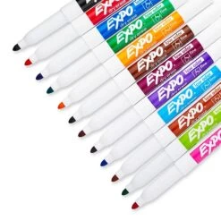Expo Dry Erase Markers, Fine Tip, Assorted, 12/Pack (86603) -Office Supplies Shop 39861847 1302 4183 820866E2F27D1D5F sc7