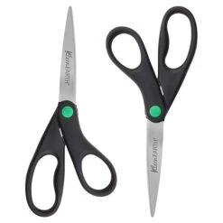 Westcott KleenEarth 8" Stainless Steel Sewing/Craft Scissors, Pointed Tip, Black, 2/Pack (15179) 9 Westcott KleenEarth 8" Stainless Steel Sewing/Craft Scissors, Pointed Tip, Black, 2/Pack (15179) -Office Supplies Shop 450ED050 E921 4195 B7734C3190F6FF4E sc7