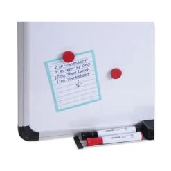 Universal Cork & Dry Erase Dry-Erase Whiteboard, Plastic Frame, 3' X 2' (UNV43743) -Office Supplies Shop 46E9547C 9489 41C1 8D509BF469FA67F2 sc7