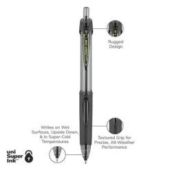 Uni-ball Uni Power Tank RT Ballpoint Pens, Medium Point, 1.0mm, Black Ink, 12/Pack (42070) 15 Uni-ball Uni Power Tank RT Ballpoint Pens, Medium Point, 1.0mm, Black Ink, 12/Pack (42070) -Office Supplies Shop 4C1B1031 1FF2 460F 96060F150BD2C9AC sc7