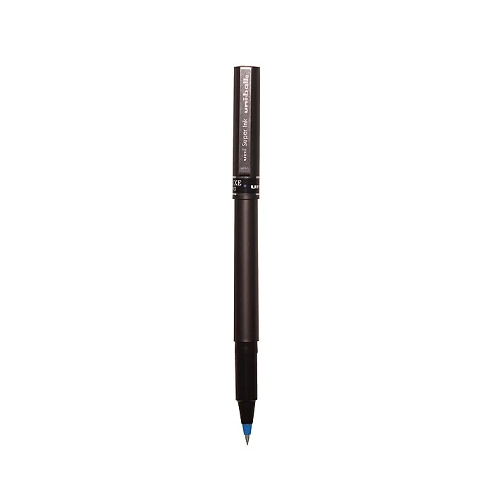 Uni-ball Uniball Deluxe Rollerball Pen, Micro Point, 0.5mm, Blue Ink (60027) 1 Uni-ball Uniball Deluxe Rollerball Pen, Micro Point, 0.5mm, Blue Ink (60027)