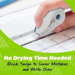 BIC Ecolutions Wite-Out Brand Correction Tape (formerly ReVolution), White, 10/Pack (WOET10-WHI) -Office Supplies Shop 5E01C19A 4C44 40E4 8915738EF41BD58A sc7