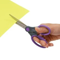 Westcott Soft Handle Student 7" Stainless Steel Standard Scissors, Pointed Tip, Assorted Colors (14609) -Office Supplies Shop 5E2AA740 F1ED 40A6 A36D3F0847A496B0 sc7