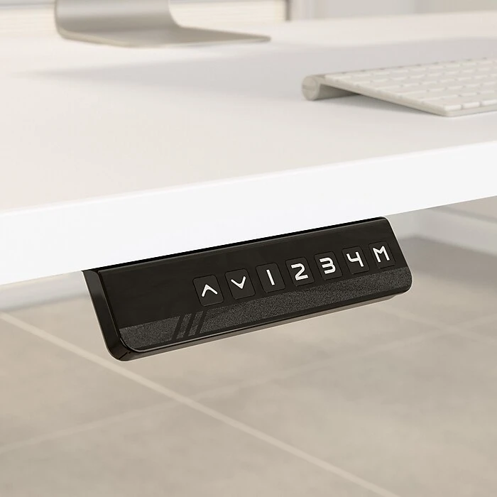 Bush Business Furniture Move 60 Series 27''-47'' Adjustable Standing Desk, White (M6S6030WHSK) 8 Bush Business Furniture Move 60 Series 27''-47'' Adjustable Standing Desk, White (M6S6030WHSK) - Image 8