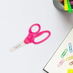 Westcott Student Pack 5" Stainless Steel Kid's Scissors, Blunt Tip, Assorted Colors, 12/Pack (ACM14871) -Office Supplies Shop 7E2FC1C3 BED5 4A43 9C687BA5946702BC sc7