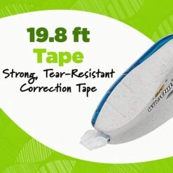 BIC Ecolutions Wite-Out Brand Correction Tape (formerly ReVolution), White, 10/Pack (WOET10-WHI) -Office Supplies Shop 89D24F3D 6440 47BC B2B0C68B0C177ABF sc7