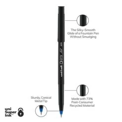 Uni-ball Uniball Onyx Rollerball Pens, Micro Point, 0.5mm, Blue Ink, Dozen (60041) -Office Supplies Shop 92D2AFBE C3F1 42C8 865981ED61200CF6 sc7