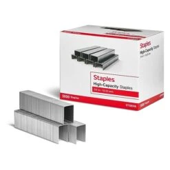 Staples High-Capacity Staples, 3/4" Leg Length, 5000/Box (TR58096)