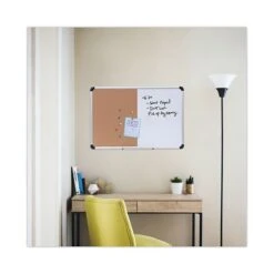 Universal Cork & Dry Erase Dry-Erase Whiteboard, Plastic Frame, 3' X 2' (UNV43743) -Office Supplies Shop 94BFEBA2 577A 4909 A993A1372EF0D910 sc7