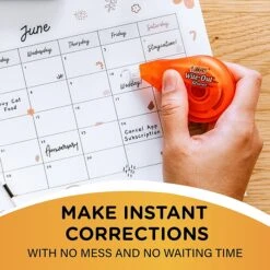 BIC Wite-Out Correction Tape, White, 4/Pack (50589) -Office Supplies Shop 990A37C4 0890 4084 A21A73800097DDF1 sc7