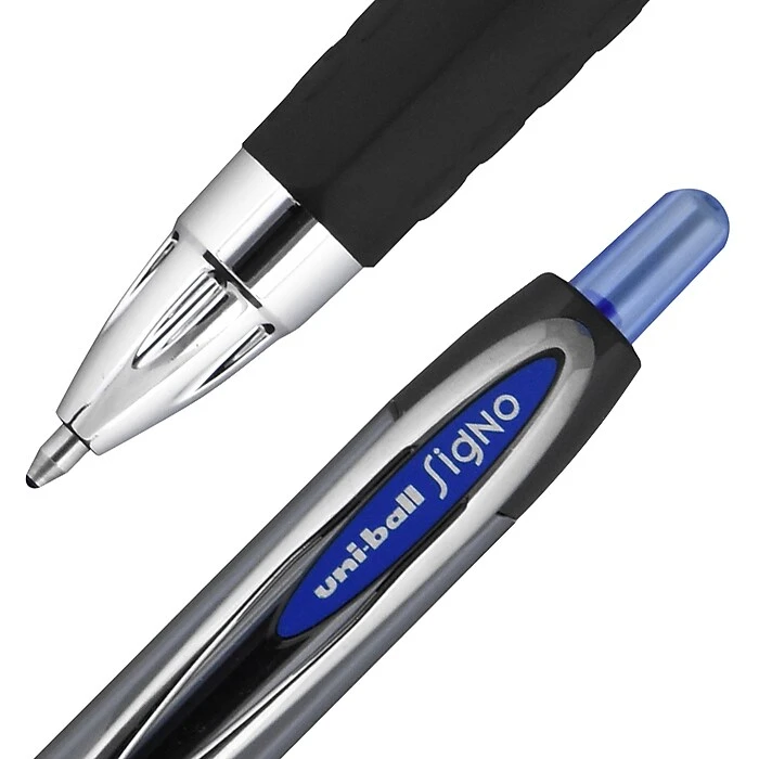 Uni-ball Uniball 207 Retractable Gel Pens, Bold Point, 1.0mm, Blue Ink, Dozen (1790896) 2 Uni-ball Uniball 207 Retractable Gel Pens, Bold Point, 1.0mm, Blue Ink, Dozen (1790896) - Image 2