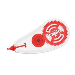 Staples Correction Tape, White, 2/Pack (ST59821/52036)
