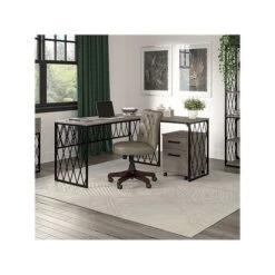 Kathy Ireland® Home By Bush Furniture City Park 2-Drawer Mobile File Cabinet, Letter/Legal, Driftwood Gray (CPF116DG-03) -Office Supplies Shop A63AC061 2225 4158 95FAD2C0C389F344 sc7