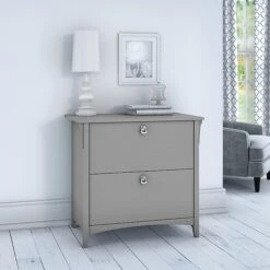 Bush Furniture Salinas Lateral File Cabinet, Cape Cod Gray (SAF132CG-03) -Office Supplies Shop A76B54EB 38EA 4E3A 8658B8DD8BABA30B sc7