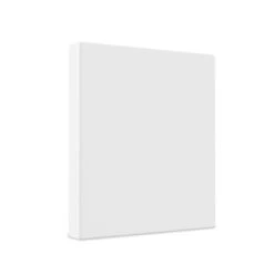 Staples Economy 1" 3-Ring View Binder, White (ST23735-CC)