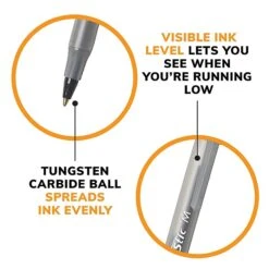 BIC Round Stic Xtra-Life Ballpoint Pen, Medium Point, Assorted Ink, 60/Pack (GSM609-AST) 11 BIC Round Stic Xtra-Life Ballpoint Pen, Medium Point, Assorted Ink, 60/Pack (GSM609-AST) -Office Supplies Shop B166D667 7E97 423E A012CE9B114D2D1B sc7