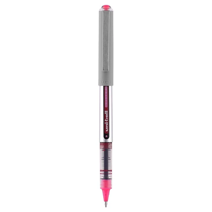 Uni-ball Uniball Vision Designer Rollerball Pens, Fine Point, 0.7mm, Passion Pink Ink (60384) 1 Uni-ball Uniball Vision Designer Rollerball Pens, Fine Point, 0.7mm, Passion Pink Ink (60384)