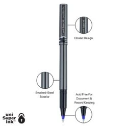 Uni-ball Uniball Deluxe Rollerball Pen, Micro Point, 0.5mm, Blue Ink (60027) 13 Uni-ball Uniball Deluxe Rollerball Pen, Micro Point, 0.5mm, Blue Ink (60027) -Office Supplies Shop B8304A07 C087 49D8 AF7B26CBE8C7E32A sc7