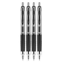 Uni-ball 207 Retractable Gel Pens, Micro Point, Black Ink, 4/Pack (61270) -Office Supplies Shop BBDAE97F DDD0 498E 9D2BB9008DFC292A sc7
