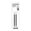 Uni-ball Impact RT Gel-Ink Pen Refills, Bold Tip, Black Ink, 2/Pack (65873PP)