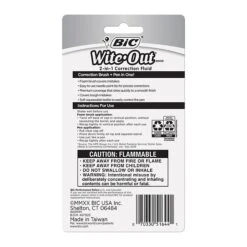 BIC Wite-Out 2-in-1 Correction Fluid, 15 Ml., White (WOPFP11) 10 BIC Wite-Out 2-in-1 Correction Fluid, 15 Ml., White (WOPFP11) -Office Supplies Shop CC35E8E6 CCDD 49F0 9725C9297862BA23 sc7