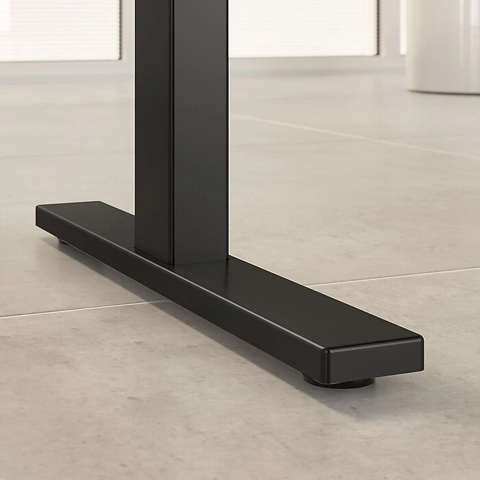 Bush Business Furniture Move 60 Series 27''-47'' Adjustable Standing Desk W/ Storage, Storm Gray/Black Powder Coat (M6S006SGSU) 6 Bush Business Furniture Move 60 Series 27''-47'' Adjustable Standing Desk W/ Storage, Storm Gray/Black Powder Coat (M6S006SGSU) - Image 6