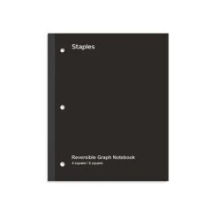 Staples Wireless 1-Subject Notebook, 8.5" X 11", Graph Ruled, 80 Sheets, Red (TR58383) -Office Supplies Shop D62C5108 0ECF 4D09 A603BE8A04B51635 sc7