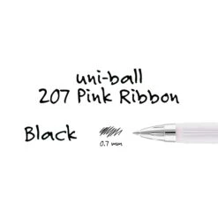 Uni-ball Uniball 207 Pink Ribbon Retractable Gel Pens, Medium Point, 0.7mm, Black, 2/Pack (1745148) 16 Uni-ball Uniball 207 Pink Ribbon Retractable Gel Pens, Medium Point, 0.7mm, Black, 2/Pack (1745148) -Office Supplies Shop E1B1D5D2 7077 4024 82D4302B9DA891A9 sc7