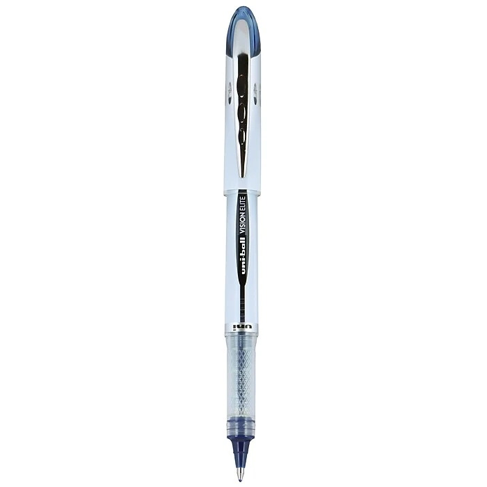 Uni-ball Uniball Vision Elite BLX Rollerball Pens, Bold Point, 0.8mm, Blue Ink (61232) 1 Uni-ball Uniball Vision Elite BLX Rollerball Pens, Bold Point, 0.8mm, Blue Ink (61232)