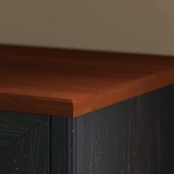 Bush Furniture Fairview 2 Drawer Lateral File Cabinet, Antique Black And Hansen Cherry (WC53984T) -Office Supplies Shop FEB9F511 6EA3 4146 A7F64E97C5B543CA sc7