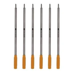 Monteverde Ballpoint Refill For Cross Ballpoint Pens, Medium Point,Orange Ink, 6/Pack (C133OR)