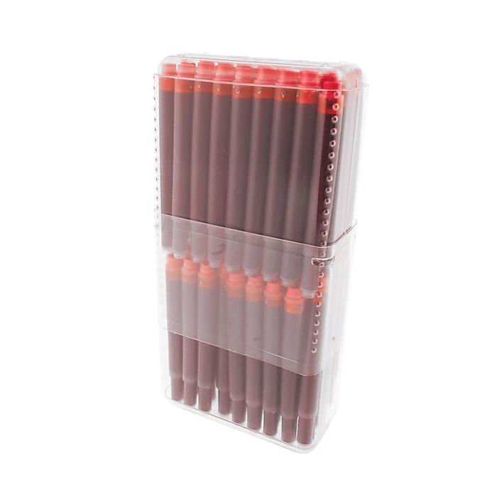 Monteverde® Ink Cartridge For Lamy Fountain Pens, Red, 70/Pack 1 Monteverde® Ink Cartridge For Lamy Fountain Pens, Red, 70/Pack