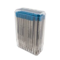 Monteverde® Soft Roll Ballpoint Refill For Parker Ballpoint Pens, Turquoise, 50/Pack