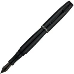 Monteverde® Invincia™ Color Fusion Fountain Pen, Fine Nib, Stealth Black