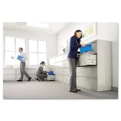 Alera® Four-Drawer Lateral File Cabinet, 36w X 18d X 52 1/2h, Light Gray (ALELF3654LG) 9 Alera® Four-Drawer Lateral File Cabinet, 36w X 18d X 52 1/2h, Light Gray (ALELF3654LG) -Office Supplies Shop m001571795 sc7