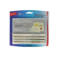 Speedball Elegant Writer Calligraphy Marker Sets Special Occasion Colors Asst. Points No. 2886 [Pack Of 3]