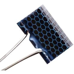 JAM Paper® Colorful Binder Clips, Small, 3/4 Inch, Black Binderclips With Peach And Blue Honeycomb Design, 10/Pack (336128759) 7 JAM Paper® Colorful Binder Clips, Small, 3/4 Inch, Black Binderclips With Peach And Blue Honeycomb Design, 10/Pack (336128759) -Office Supplies Shop m002869913 sc7