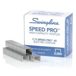 Swingline® Speed Pro™ High Capacity Staples, 3/8" Length, 210/Per Strip, 5,000/Per Box (35465)