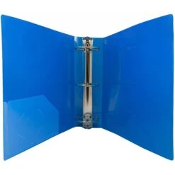 JAM Paper Designders 3" 3-Ring Flexible Poly Binder, Blue Glass Twill (821T3BU) 5 JAM Paper Designders 3" 3-Ring Flexible Poly Binder, Blue Glass Twill (821T3BU) -Office Supplies Shop m003758209 sc7