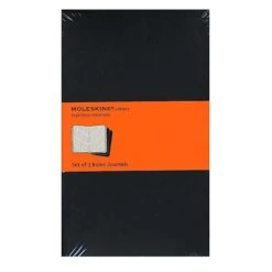 Moleskine Cahier Journals Black, Ruled 5 In. X 8 1/4 In. Pack Of 3, 80 Pages Each [Pack Of 3] (3PK-9788883704956)