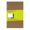 Moleskine Cahier Journals Kraft Brown, Blank 3 1/2 In. X 5 1/2 In. Pack Of 3, 64 Pages Each [Pack Of 3] (3PK-9788883704949)