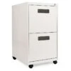 Alera File Pedestal, 2 Drawer(s), Light Gray, Legal; Letter (PAFFLG)