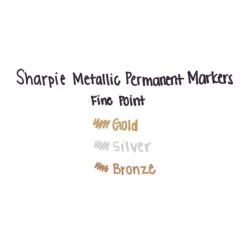 Sharpie Permanent Marker, Fine Tip, Metallic Silver, 36/Pack (2003899) 11 Sharpie Permanent Marker, Fine Tip, Metallic Silver, 36/Pack (2003899) -Office Supplies Shop m005627069 sc7