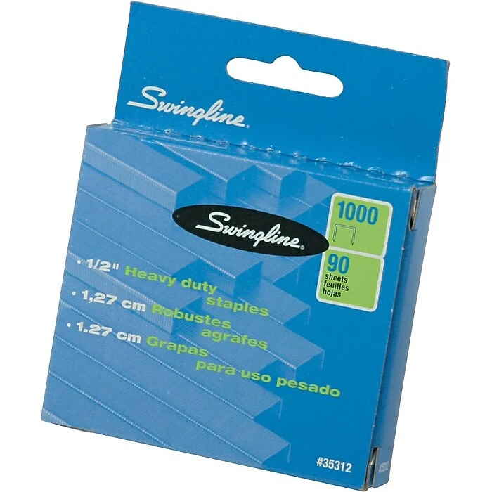 Swingline® Standard Staples, 1/4" Length, 210 Per Strip, 5,000/Per Box, 5/Box (35101S) 5 Swingline® Standard Staples, 1/4" Length, 210 Per Strip, 5,000/Per Box, 5/Box (35101S) - Image 5